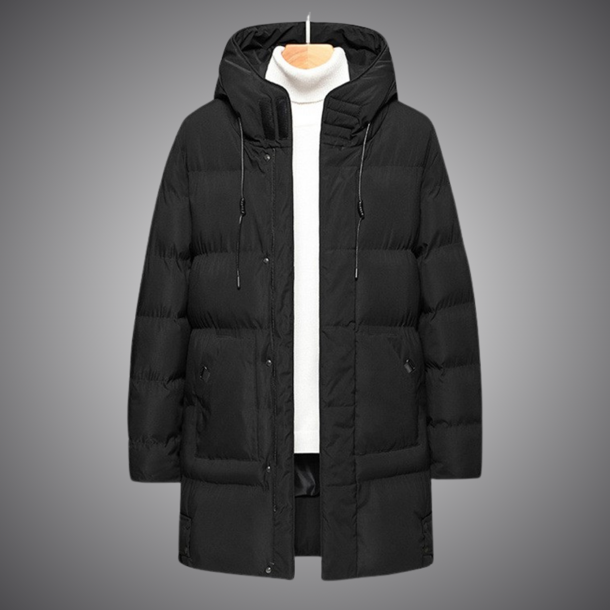 FJØR - Lång Vinterparkas