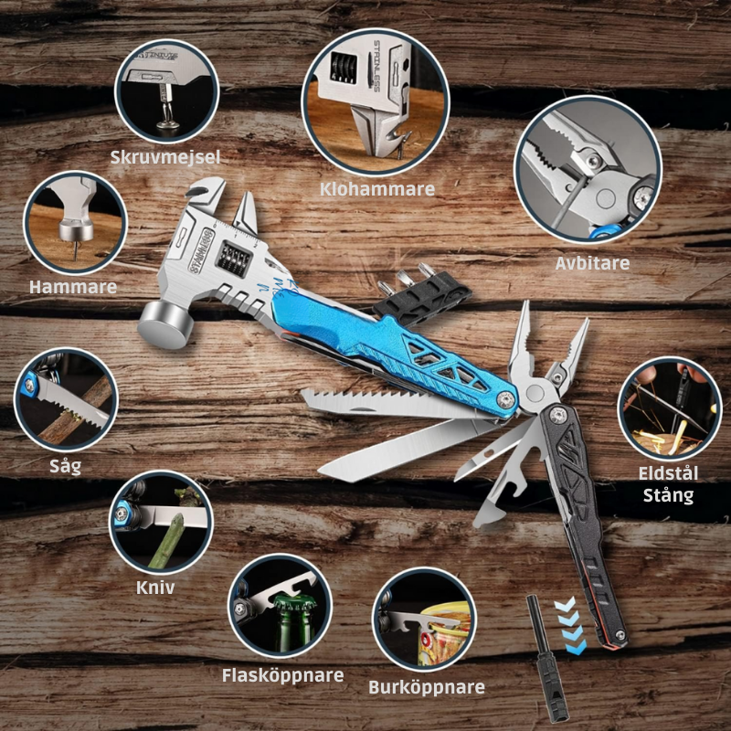 ToolMate - 18-i-1 Multiverktyg