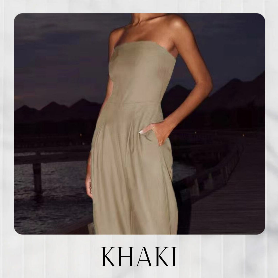 Lana – Axelbandslös Jumpsuit