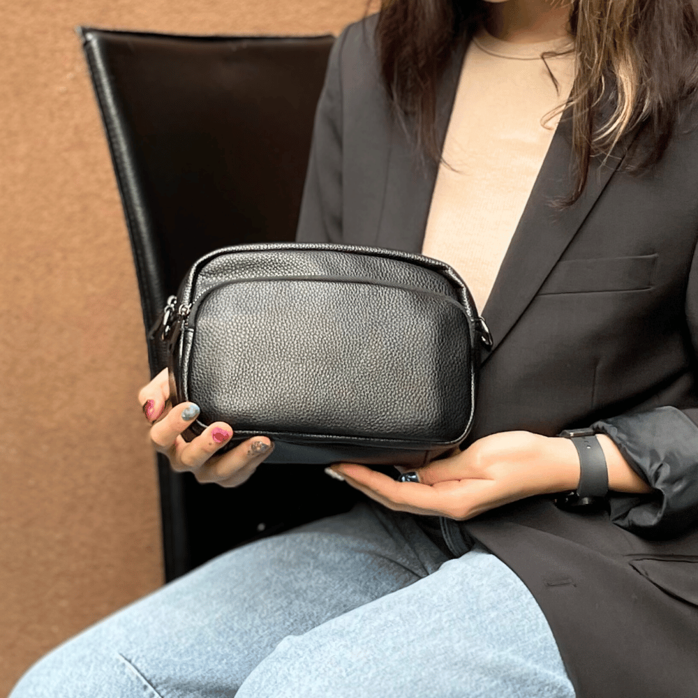LuxeBag – Läder Crossbody-väska