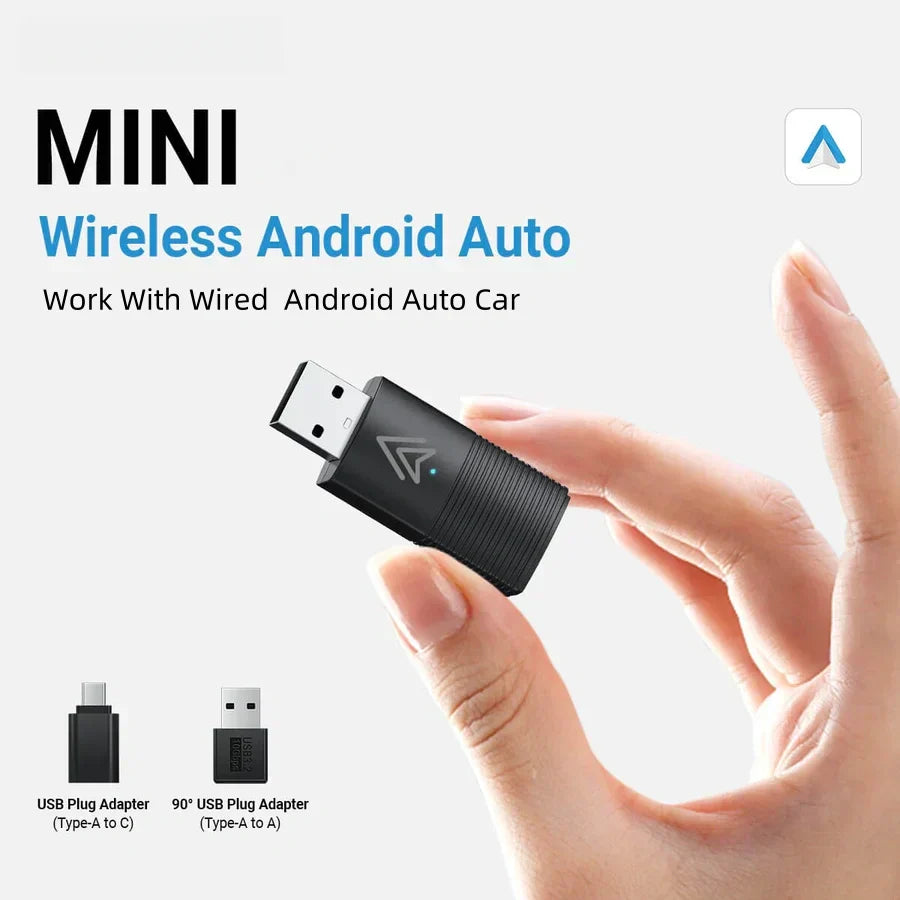 Mini Trådlös CarPlay/Android Auto Adapter