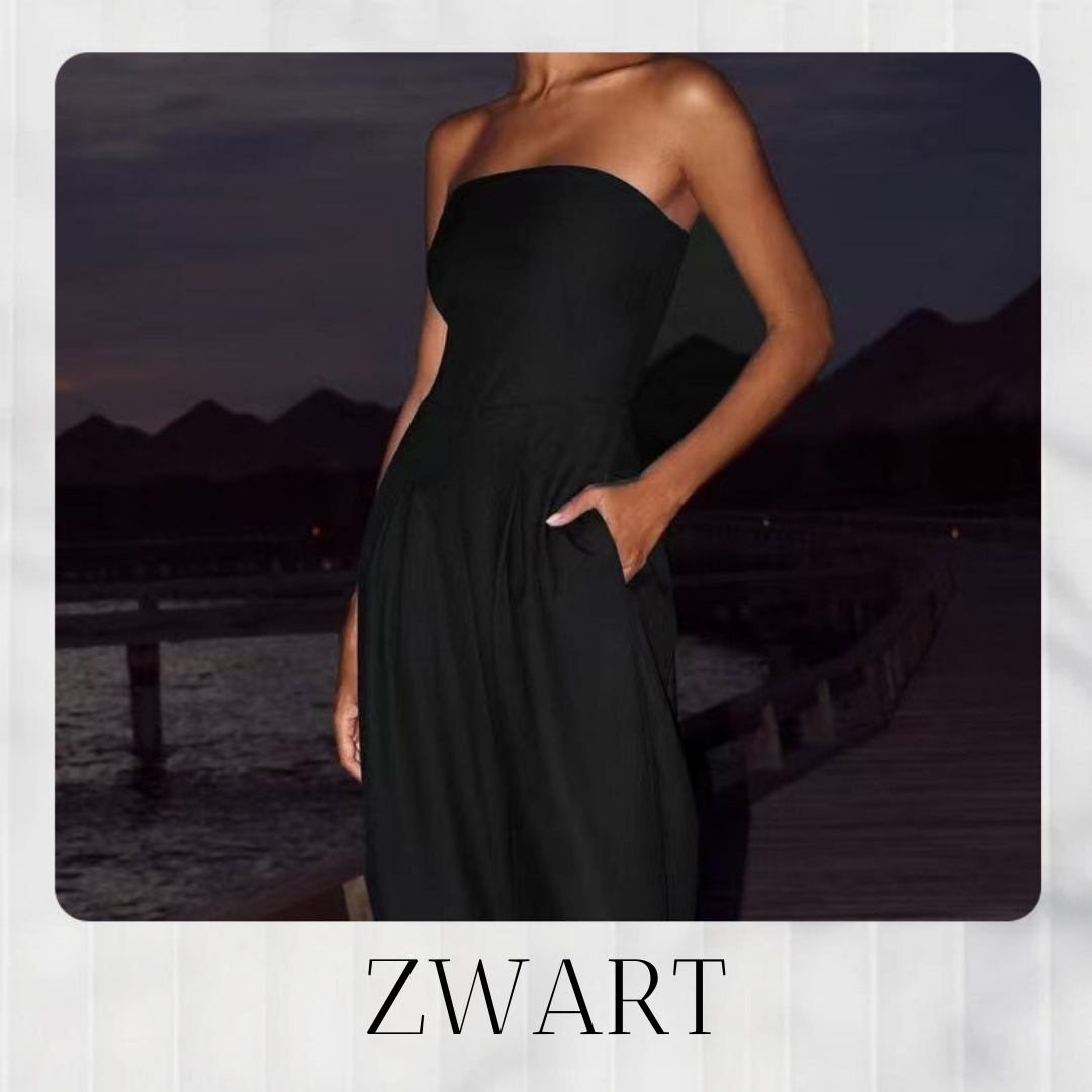 Lana – Axelbandslös Jumpsuit