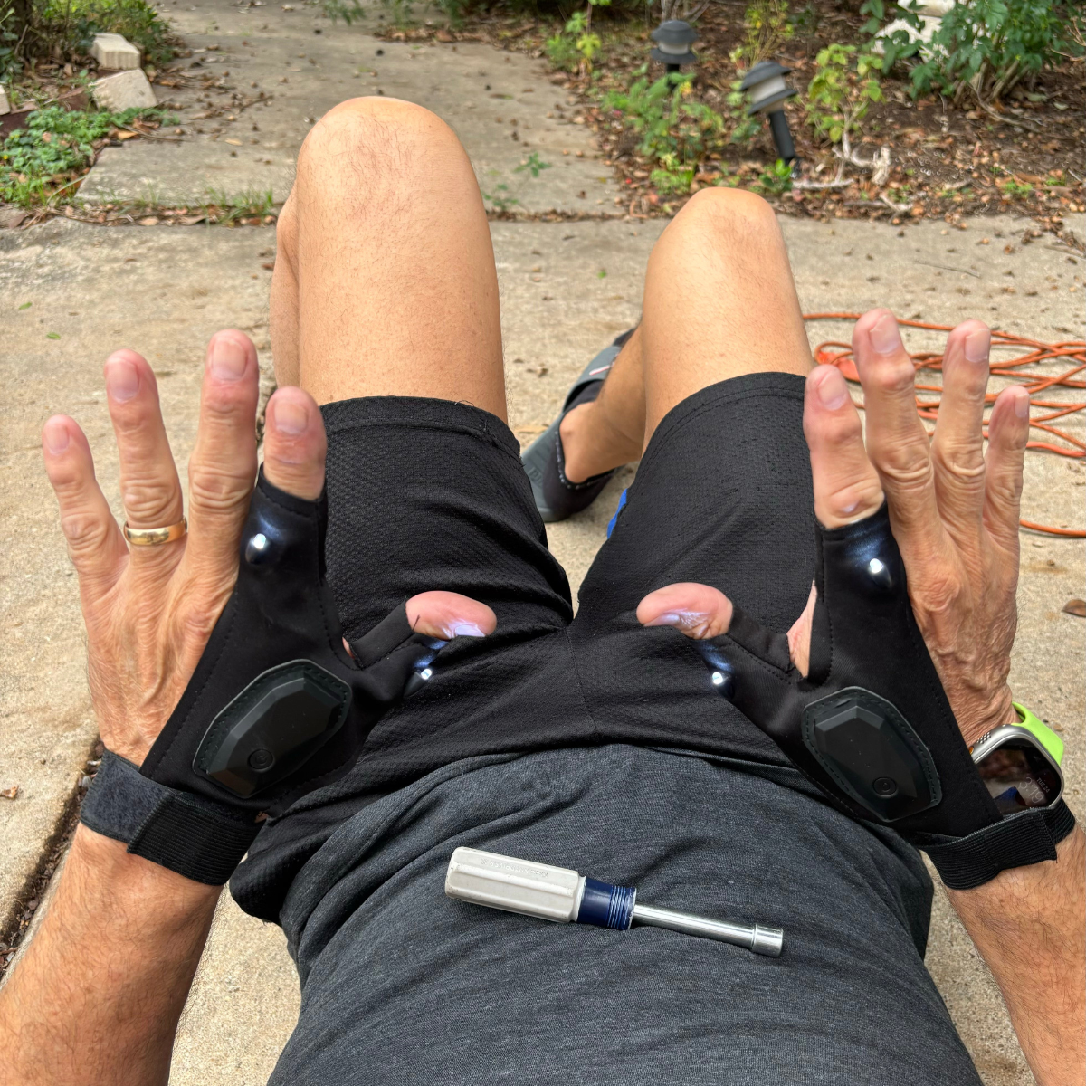 LEDGrips Arbets Handskar