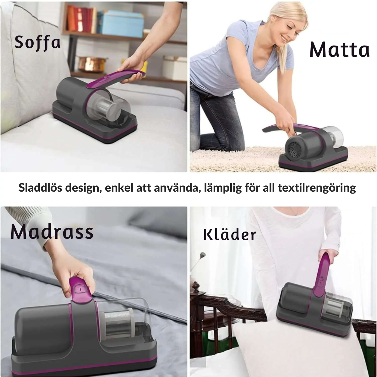 HomiVac - Handdammsugare