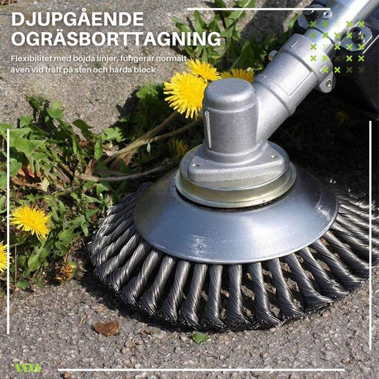 GrassTrim – Oknäckbart trimmerhuvud
