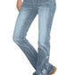 Flamingo – Blommiga Denimbyxor