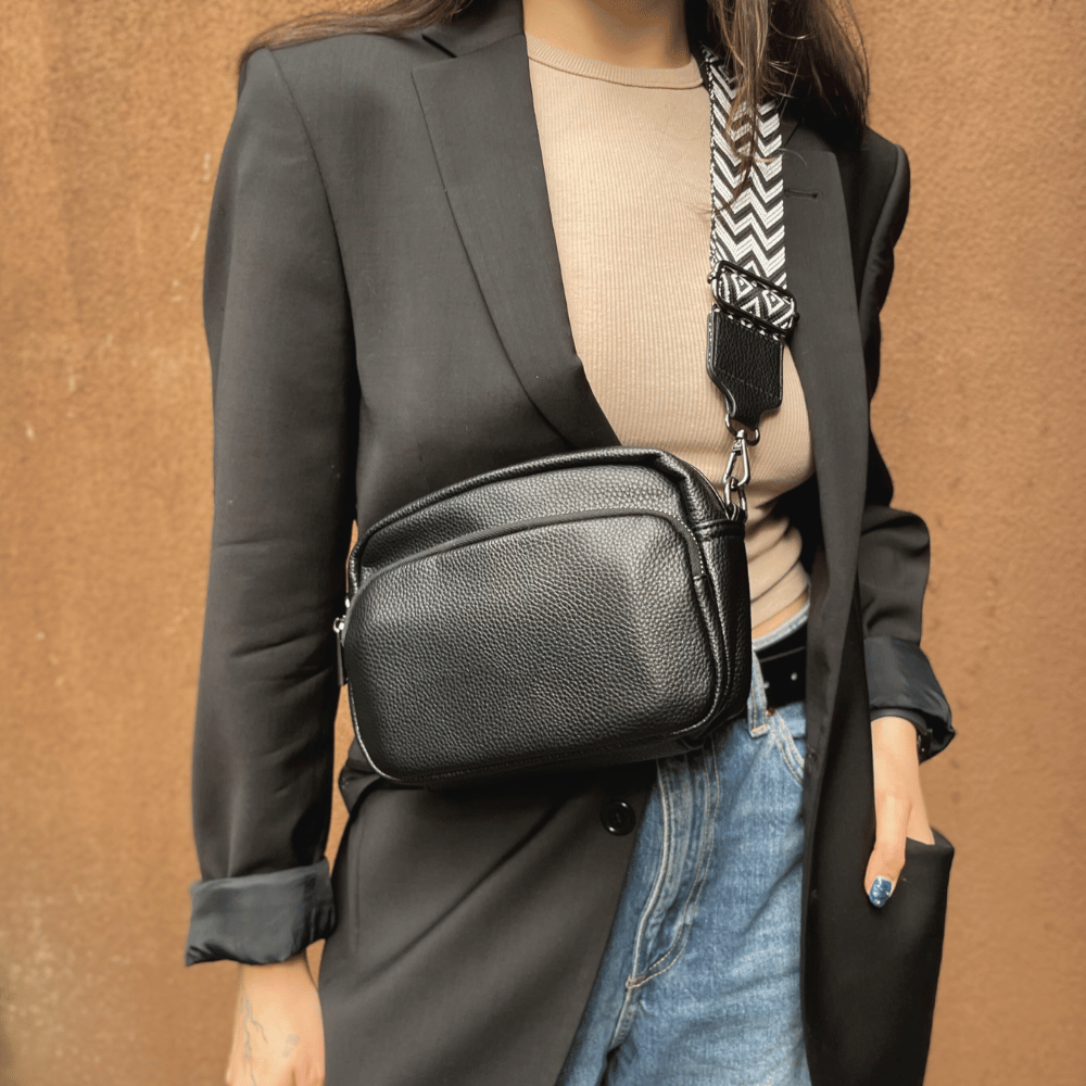 LuxeBag – Läder Crossbody-väska