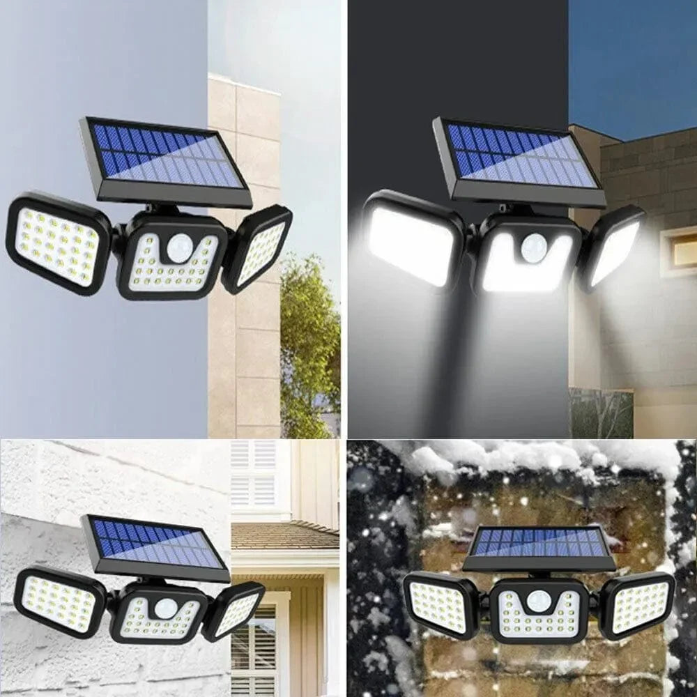 AD30 – LED-lampa med solenergi