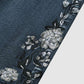 Flamingo – Blommiga Denimbyxor