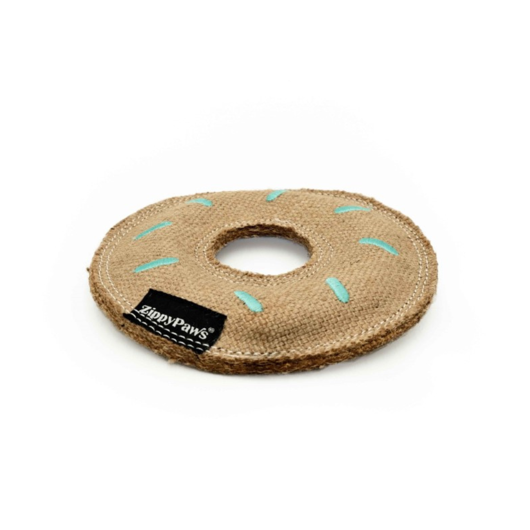 Jute Donut – Hundleksak – Miljövänlig