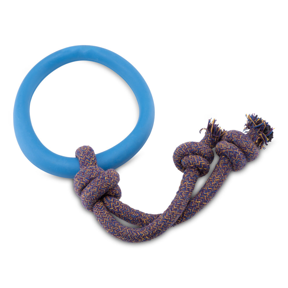 Hundleksak – Rep med Ring – Slitstark – Olika Varianter