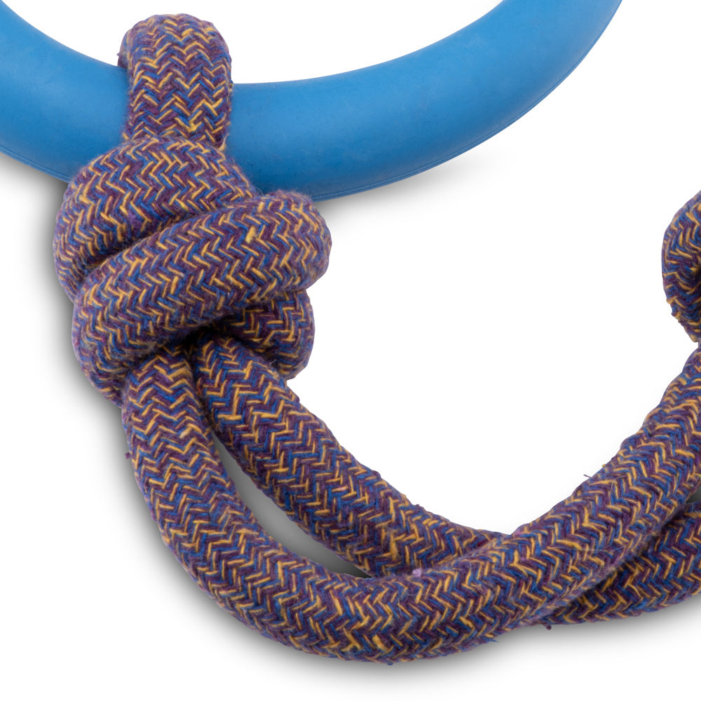 Hundleksak – Rep med Ring – Slitstark – Olika Varianter
