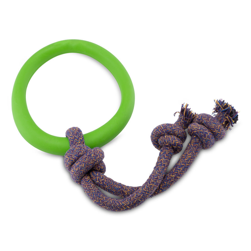 Hundleksak – Rep med Ring – Slitstark – Olika Varianter
