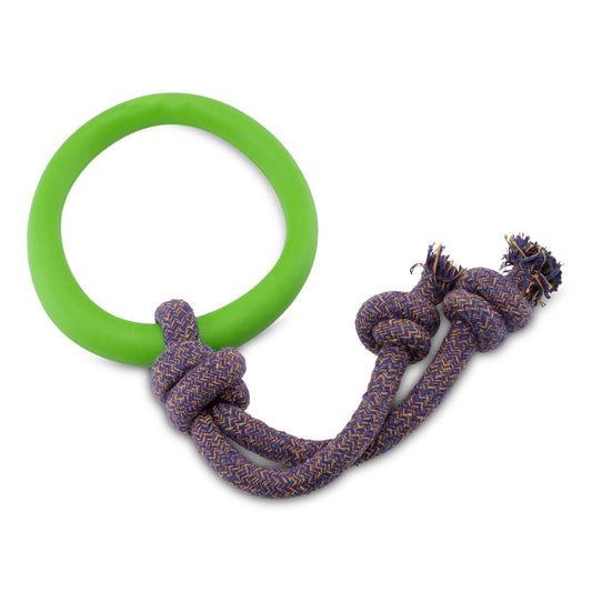 Hundleksak – Rep med Ring – Slitstark – Olika Varianter