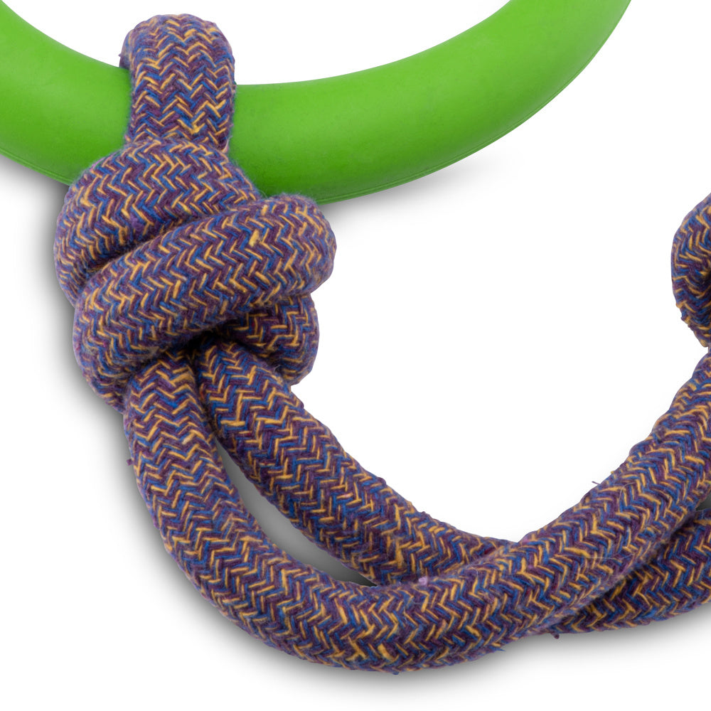 Hundleksak – Rep med Ring – Slitstark – Olika Varianter