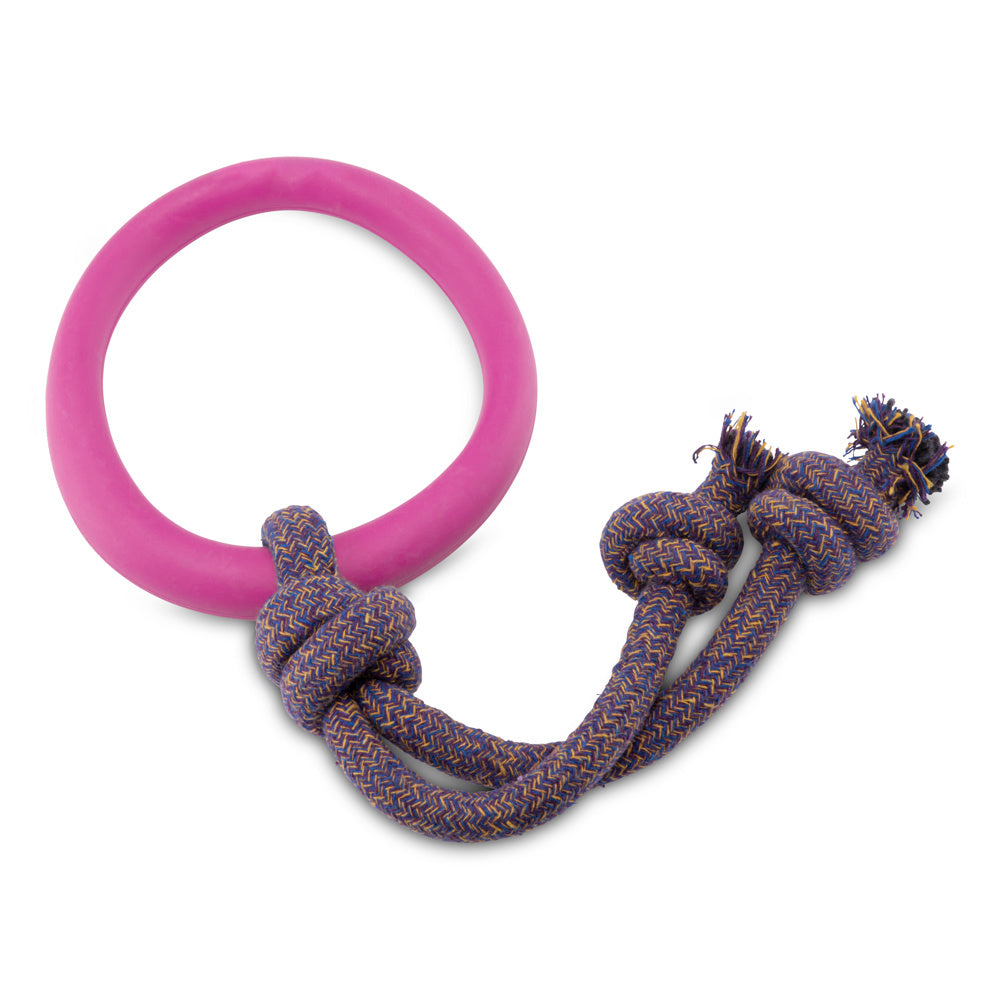 Hundleksak – Rep med Ring – Slitstark – Olika Varianter