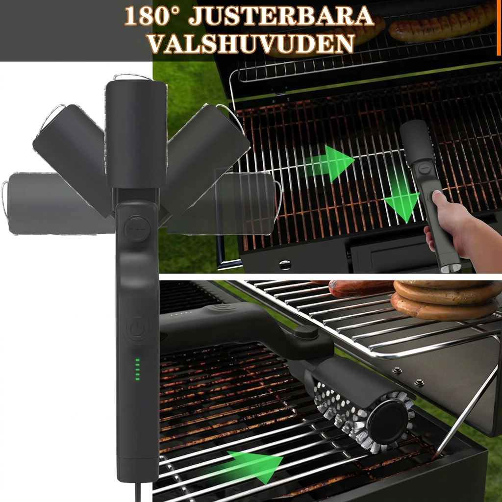 GrillPro - Elektrisk Grillborste