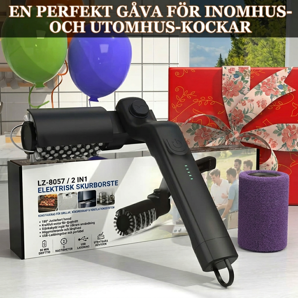 GrillPro - Elektrisk Grillborste