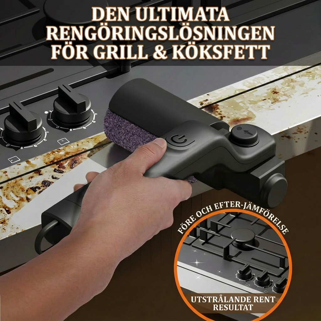 GrillPro - Elektrisk Grillborste