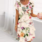 Melanie – Stilfull Blommig Klänning